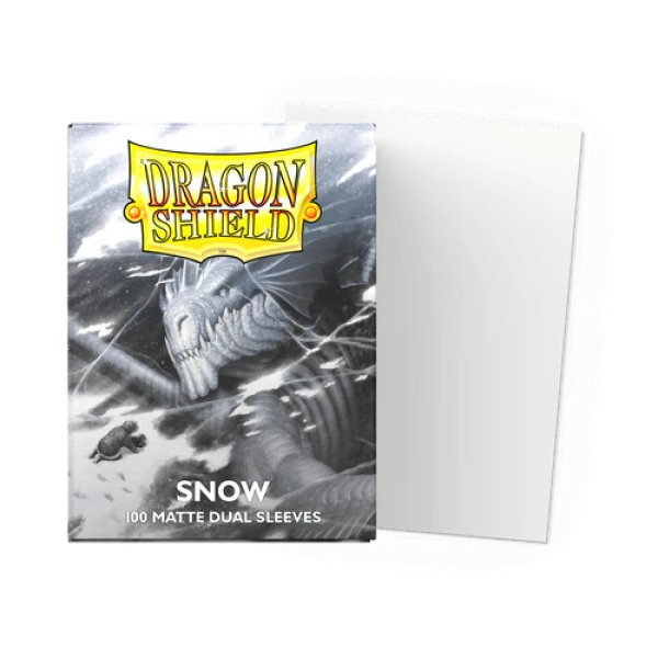 画像1: ドラゴンシールド デュアルマット Snow (1)