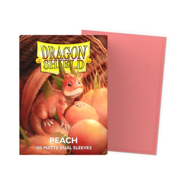 画像1: ドラゴンシールド デュアルマット Peach (1)