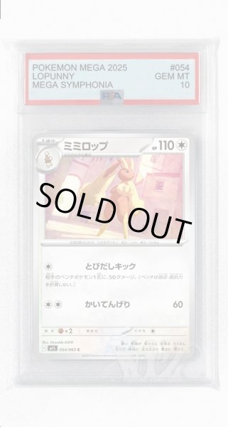 画像1: [PSA10]ミミロップ【C】〈054/063〉 (1)