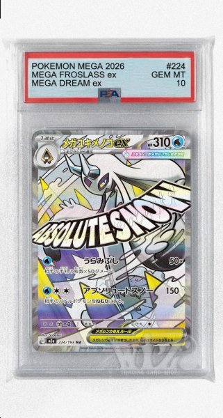 画像1: [PSA10]メガユキメノコex【MA】〈224/193〉 (1)