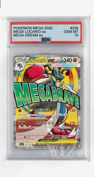 画像1: [PSA10]メガルカリオex【MA】〈228/193〉 (1)