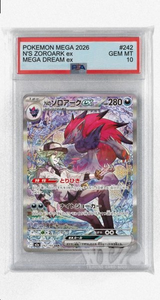 画像1: [PSA10]Nのゾロアークex【SAR】〈242/193〉 (1)