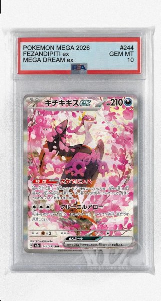 画像1: [PSA10]キチキギスex【SAR】〈244/193〉 (1)