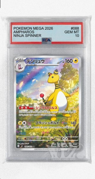 画像1: [PSA10]デンリュウ【AR】〈088/083〉 (1)