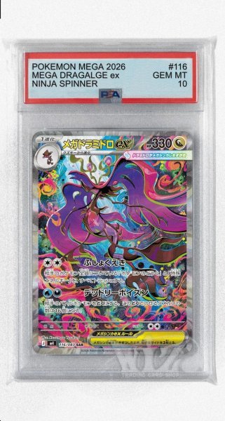 画像1: [PSA10]メガドラミドロex【SAR】〈116/083〉 (1)