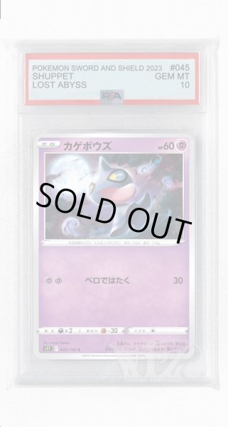 画像1: [PSA10]カゲボウズ【C】〈045/100〉(超) (1)