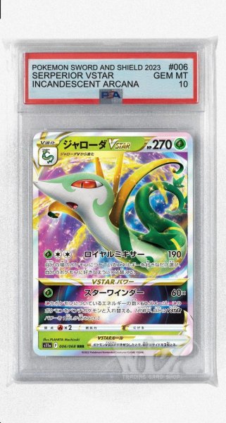 画像1: [PSA10]ジャローダVSTAR【RRR】〈006/068〉(草) (1)