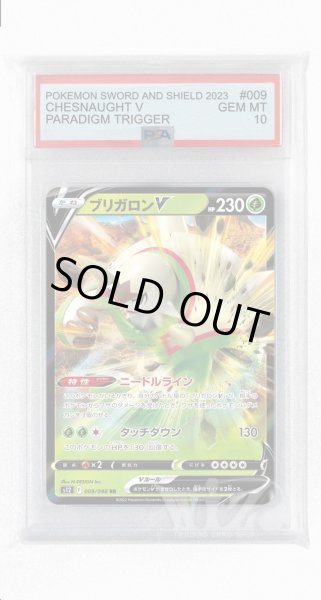 画像1: [PSA10]ブリガロンV【RR】〈009/098〉(草) (1)