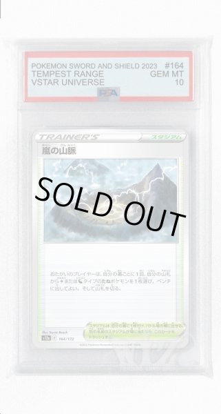 画像1: [PSA10]嵐の山脈【-】〈164/172〉(スタジアム) (1)
