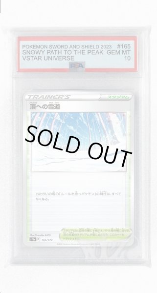 画像1: [PSA10]頂への雪道【-】〈165/172〉(スタジアム) (1)