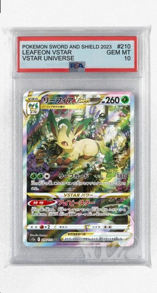 画像1: [PSA10]リーフィアVSTAR【SAR】〈210/172〉(草) (1)