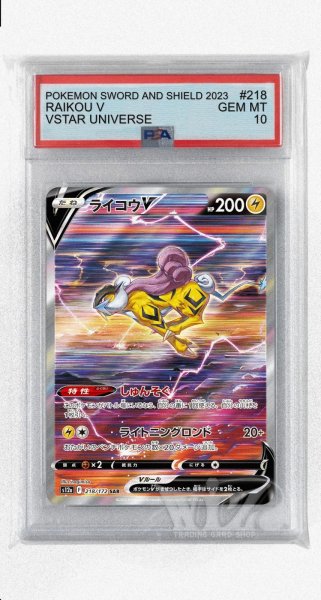 画像1: [PSA10]ライコウV【SAR】〈218/172〉(雷) (1)