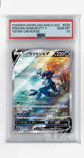 画像1: [PSA10]ヒスイダイケンキV【SAR】〈229/172〉(悪) (1)