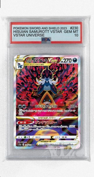 画像1: [PSA10]ヒスイダイケンキVSTAR【SAR】〈230/172〉(悪) (1)