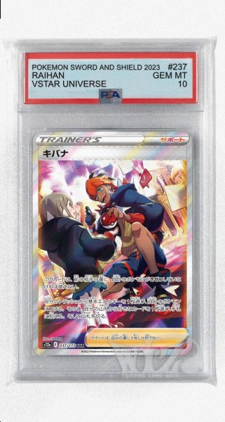 画像1: [PSA10]キバナ【SAR】〈237/172〉(サポート) (1)