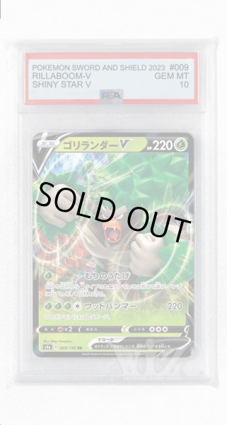 画像1: [PSA10]ゴリランダーV【RR】〈009/190〉(草) (1)