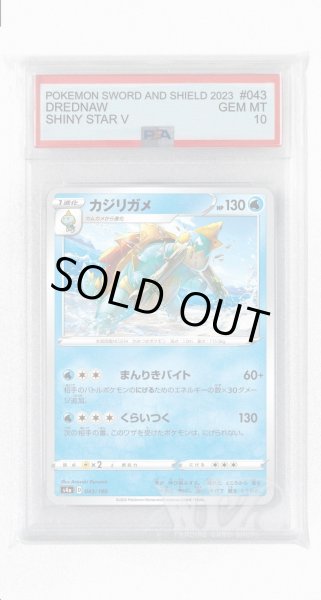 画像1: [PSA10]カジリガメ【-】〈043/190〉(水) (1)