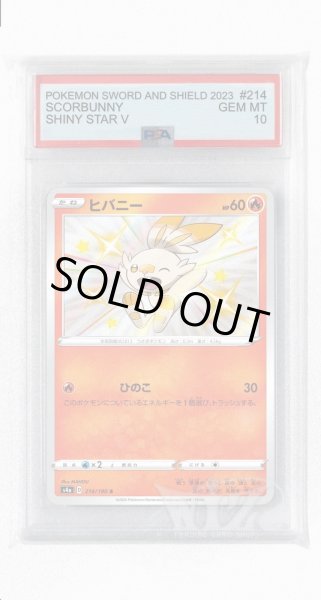 画像1: [PSA10]ヒバニー【S】〈214/190〉(炎) (1)