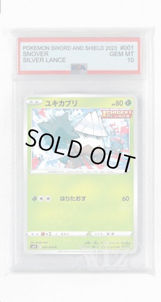画像1: [PSA10]ユキカブリ【C】〈001/070〉(草) (1)