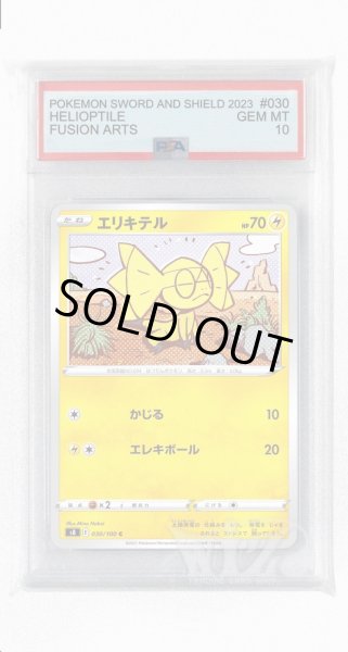 画像1: [PSA10]エリキテル【C】〈030/100〉(雷) (1)