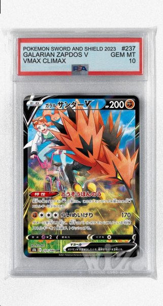画像1: [PSA10]ガラルサンダーV【CSR】〈237/184〉(闘) (1)