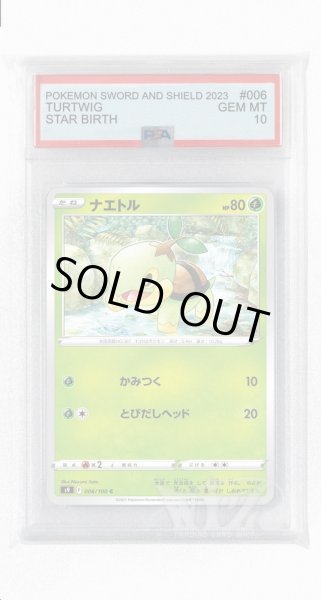 画像1: [PSA10]ナエトル【C】〈006/100〉(草) (1)