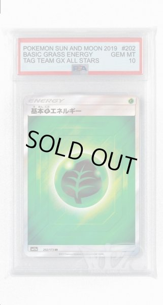 画像1: [PSA10]基本草エネルギー【SR】〈202/173〉(草) (1)