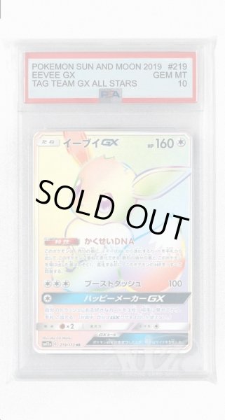 画像1: [PSA10]イーブイGX【HR】〈219/173〉(無) (1)