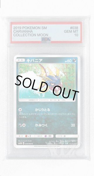 画像1: [PSA10]キバニア【C】〈038/060〉(悪) (1)