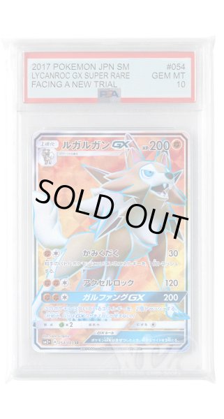 画像1: [PSA10]ルガルガンGX【SR】〈054/049〉(闘) (1)