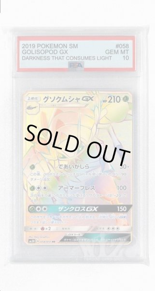 画像1: [PSA10]グソクムシャGX【HR】〈058/051〉(草) (1)