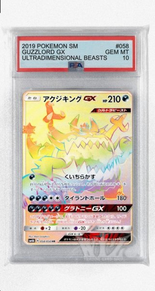画像1: [PSA10]アクジキングGX【HR】〈058/050〉(悪) (1)