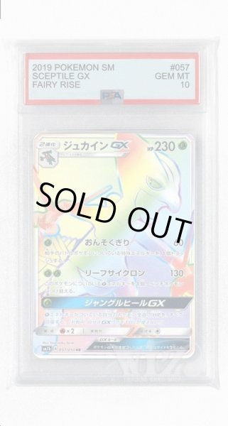 画像1: [PSA10]ジュカインGX【HR】〈057/050〉(草) (1)