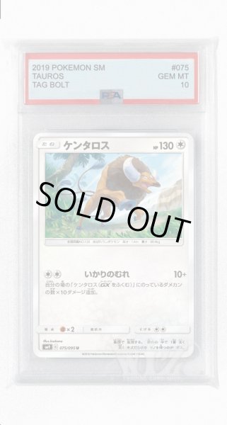 画像1: [PSA10]ケンタロス【U】〈075/095〉(無) (1)