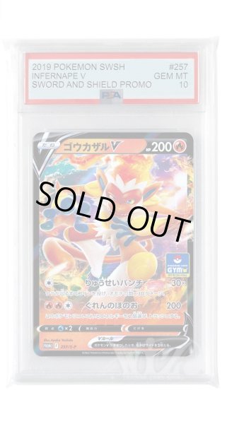 画像1: [PSA10]ゴウカザルV【PROMO】〈257/S-P〉(炎) (1)
