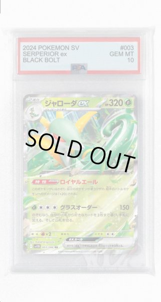 画像1: [PSA10]ジャローダex【RR】〈003/086〉(草) (1)