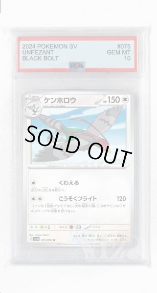画像1: [PSA10]ケンホロウ【U】〈075/086〉(無) (1)