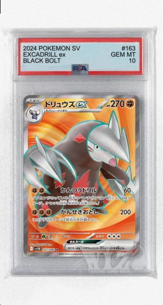 画像1: [PSA10]ドリュウズex【SR】〈163/086〉(闘) (1)