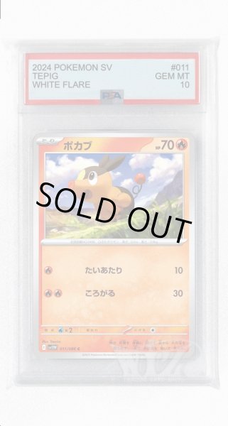 画像1: [PSA10]ポカブ【C】〈011/086〉(炎) (1)