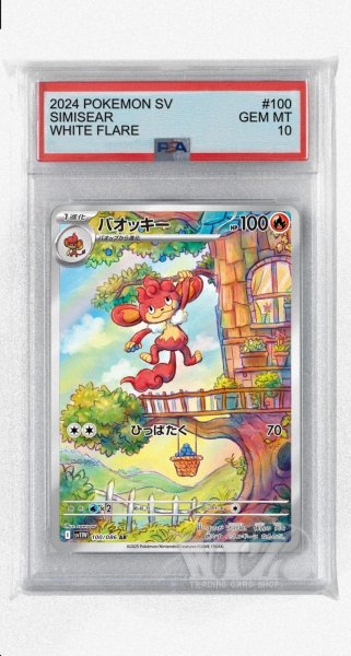 画像1: [PSA10]バオッキー【AR】〈100/086〉(炎) (1)