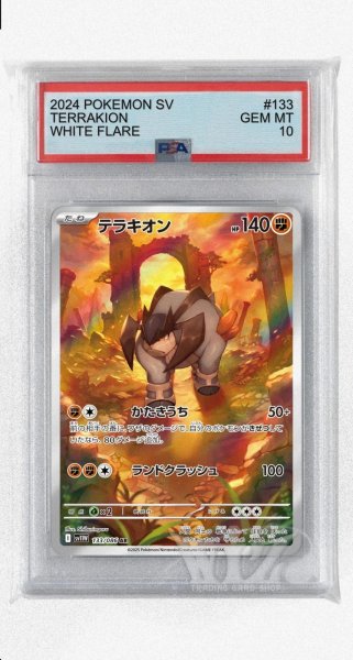 画像1: [PSA10]テラキオン【AR】〈133/086〉(闘) (1)