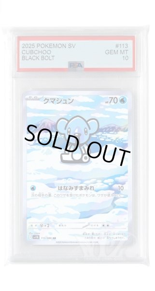 画像1: [PSA10]クマシュン【AR】〈113/086〉(水) (1)