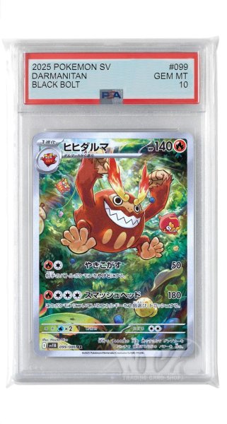 画像1: [PSA10]ヒヒダルマ【AR】〈099/086〉(炎) (1)