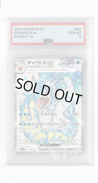 画像1: [PSA10]ギャラドスex【SR】〈091/078〉(水) (1)
