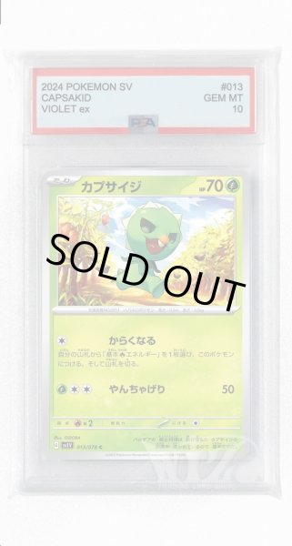 画像1: [PSA10]カプサイジ【C】〈013/078〉(草) (1)