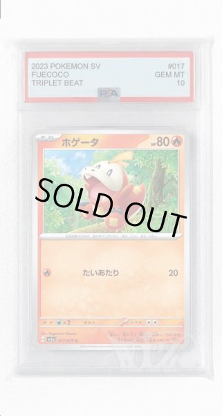 画像1: [PSA10]ホゲータ【C】〈017/073〉(炎) (1)