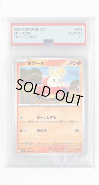 画像1: [PSA10]ホゲータ【C】〈018/073〉(炎) (1)