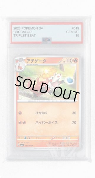 画像1: [PSA10]アチゲータ【C】〈019/073〉(炎) (1)
