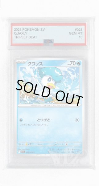 画像1: [PSA10]クワッス【C】〈028/073〉(水) (1)
