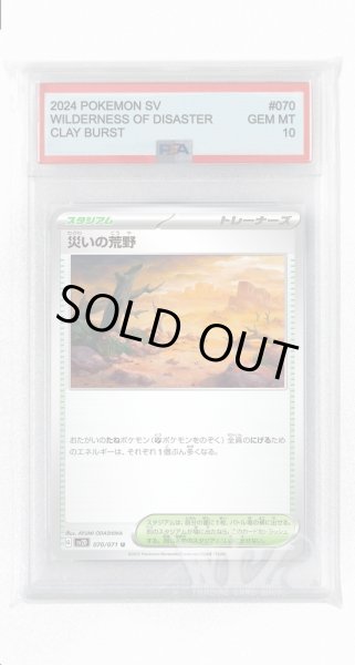 画像1: [PSA10]災いの荒野【U】〈070/071〉(スタジアム) (1)